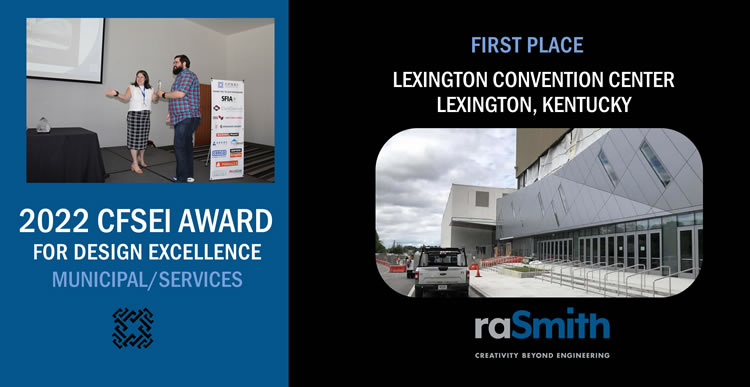 R.A. SMITH, INC. – LEXINGTON CONVENTION CENTER
LEXINGTON, KENTUCKY