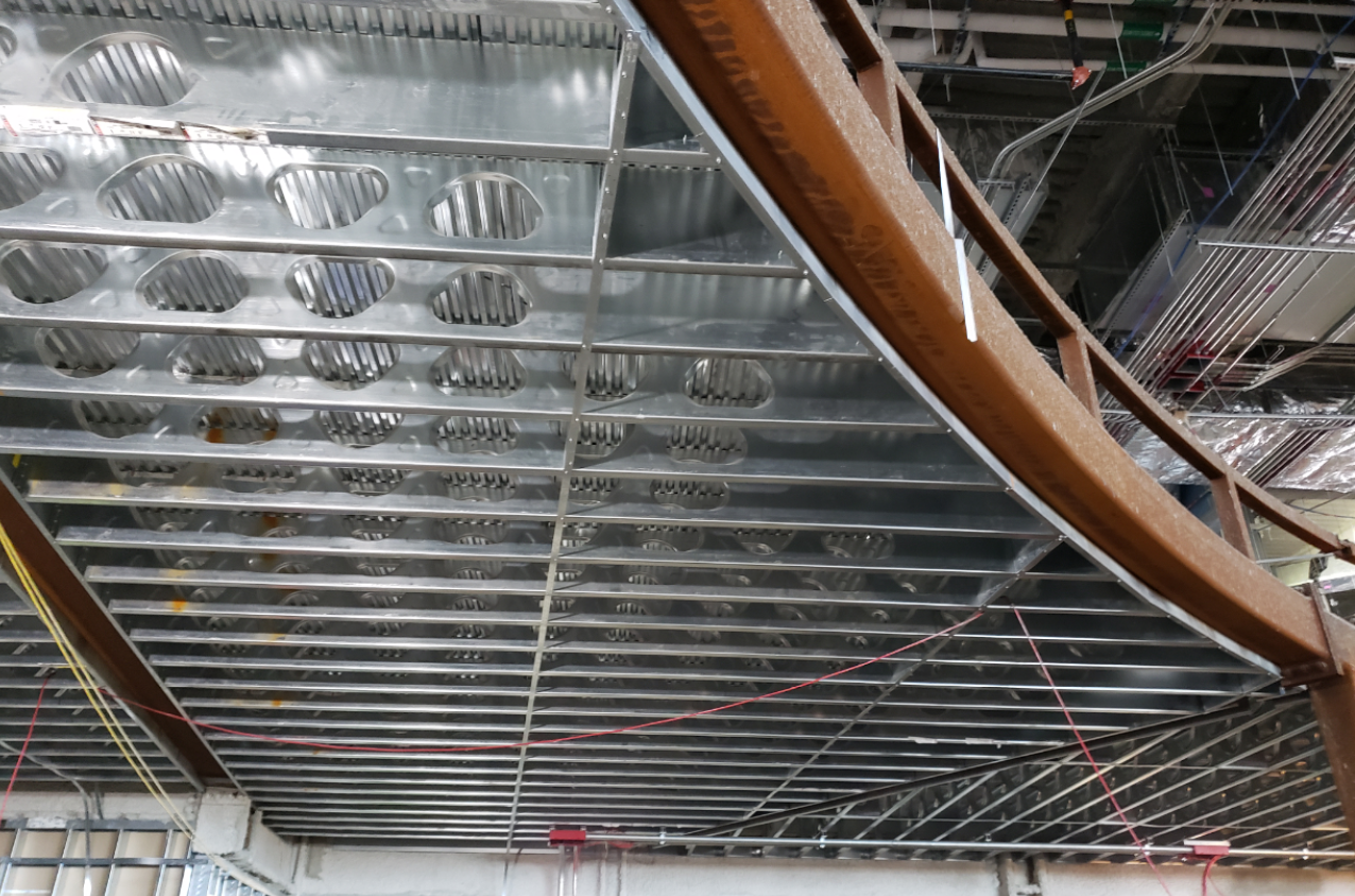 Retailing Ceiling Framing - Courtesy of ADTEK Engineers, Inc.