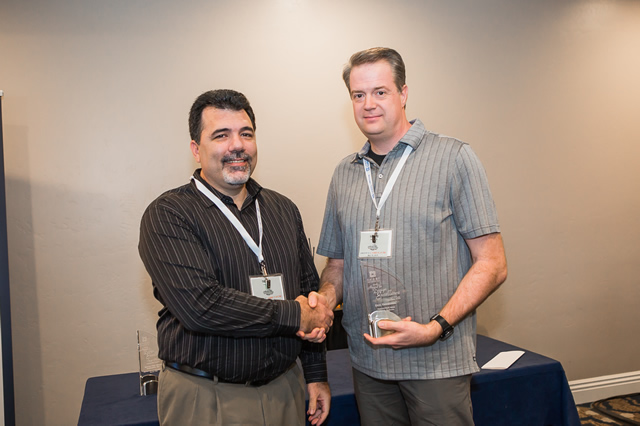 Photo left to right: Paul Dalia, P.E., Chair, CFSEI Executive Committee; Jeffrey Kreinke, P.E., S.E., Excel Engineering