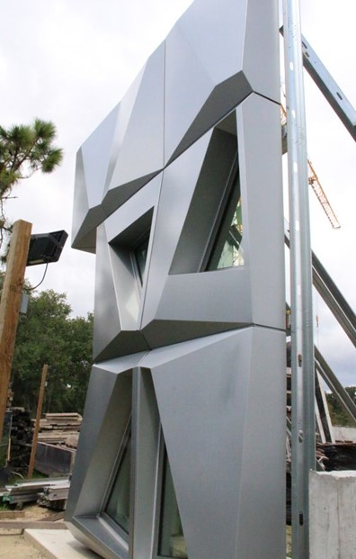 Figure 1 - Mock-Up Structure (N-RG Cladding) - Courtesy of McClure Figure 1 - Mock-Up Structure (N-RG Cladding) - Courtesy of McClure