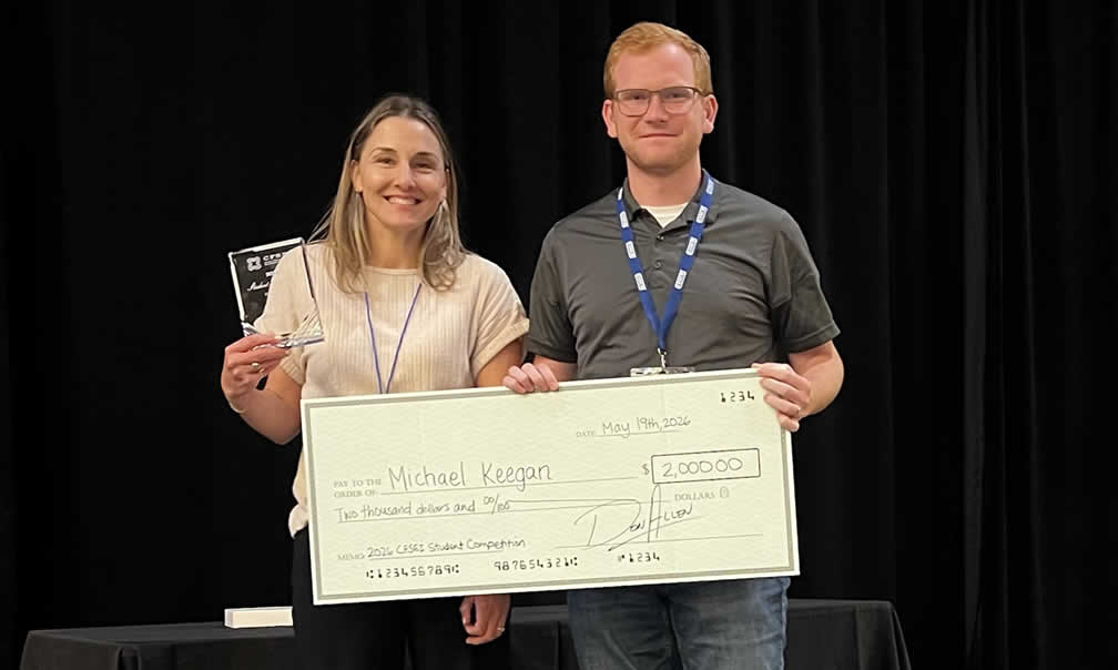 2026 CFSEI STUDENT COMPETITION WINNER - MICHAEL KEEGAN 2026 CFSEI STUDENT COMPETITION WINNER - MICHAEL KEEGAN