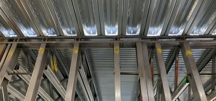 Steel Deck on Bearing Wall